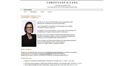 Desktop Screenshot of familienrecht-lang.de